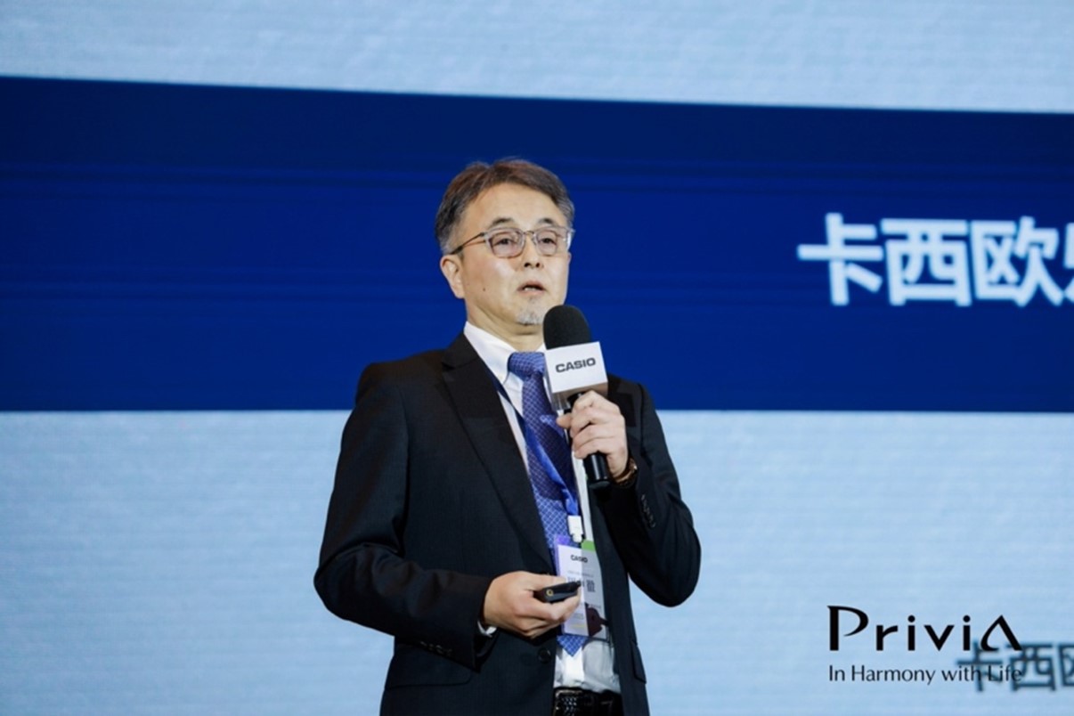 卡西欧（中国）贸易有限公司董事长  田中徹先生  感谢长久的合作，期待未来的辉煌，一路相伴，感谢有你。