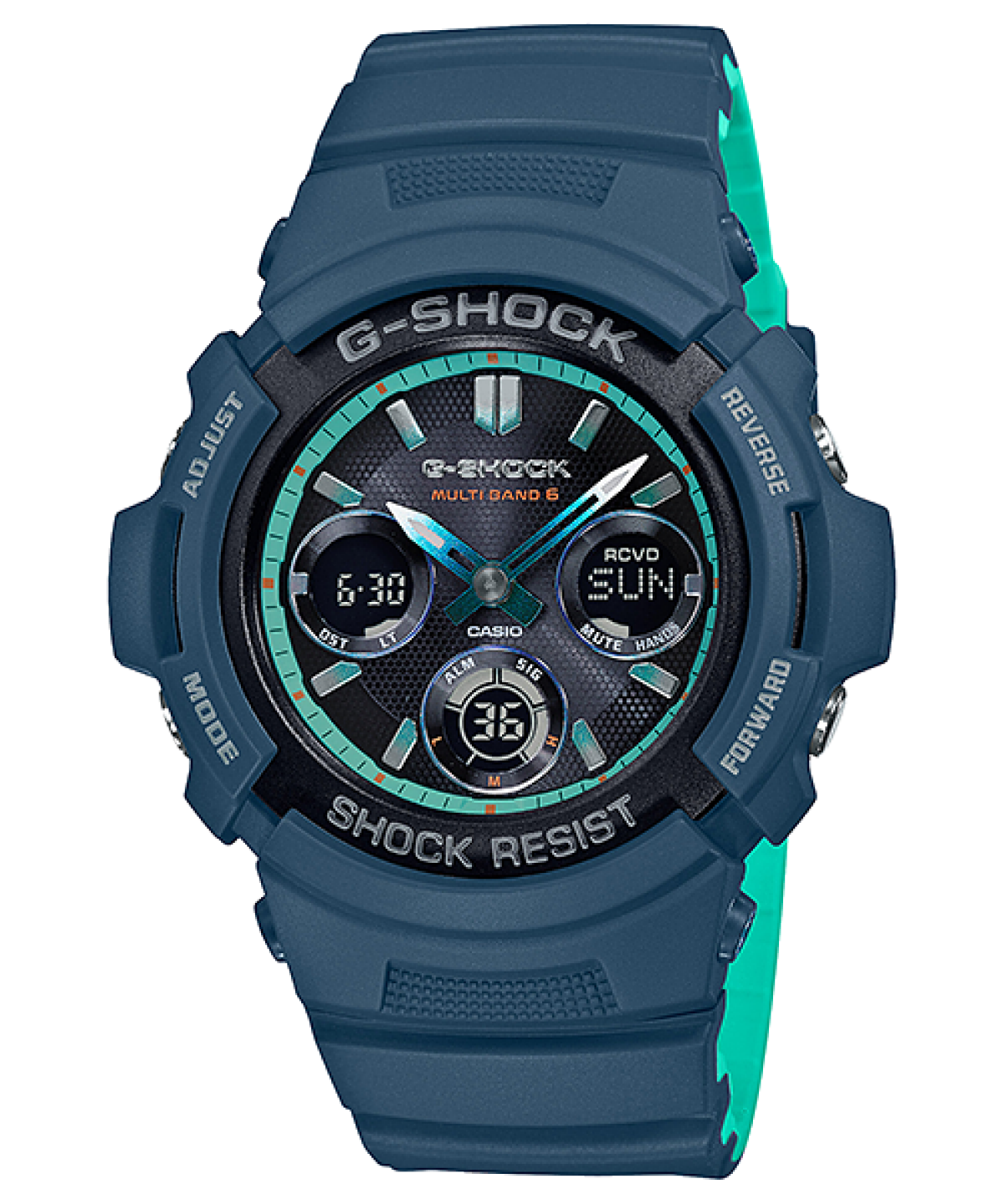 G-SHOCK AWG-M100SCC-2A 手表  #1