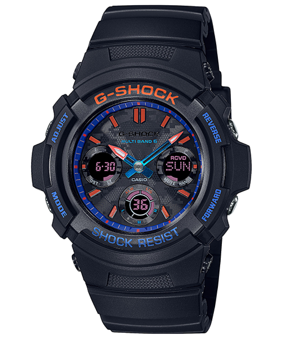 G-SHOCK AWG-M100SCT-1A 手表 黑色 #1