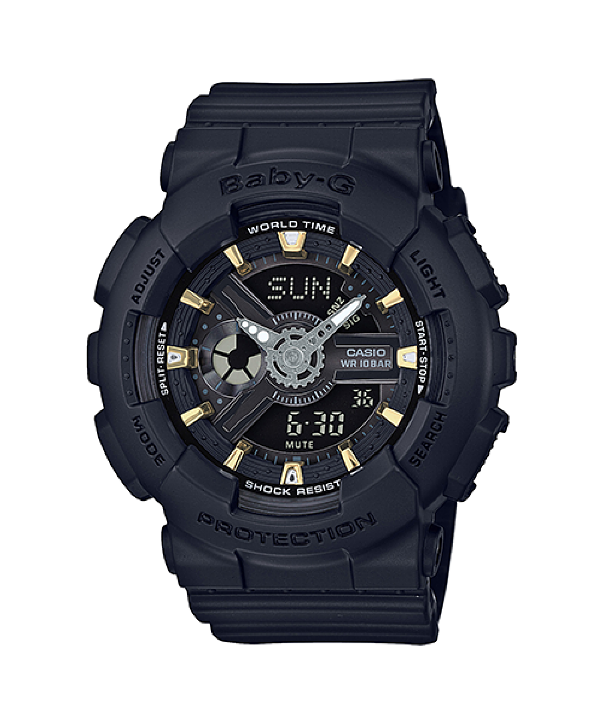 BABY-G BA-110XGA-1A 手表 黑色 #1