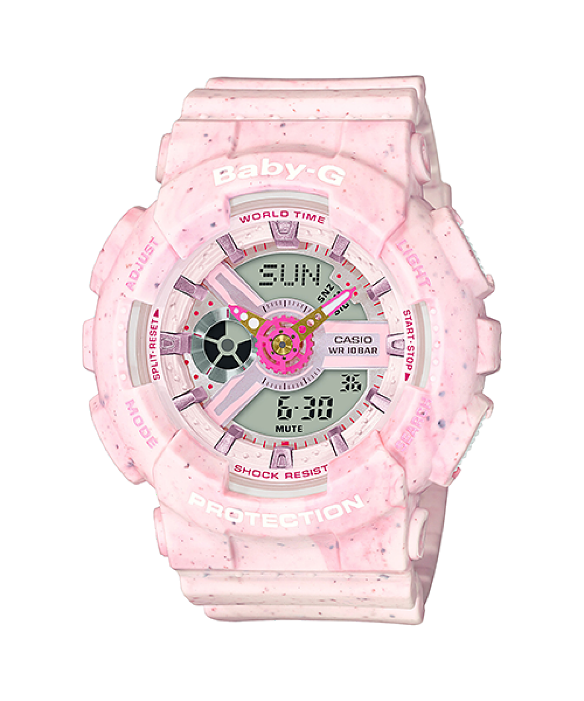 BABY-G BA-110PI-4A 手表 粉色 #1