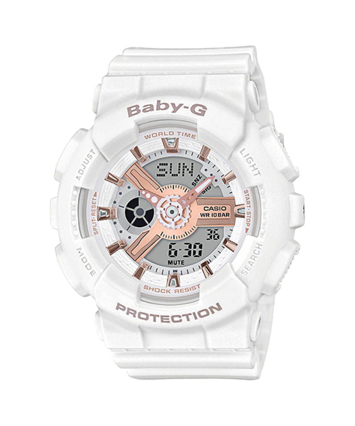 BABY-G BA-110XRG-7A 手表 白色 #1
