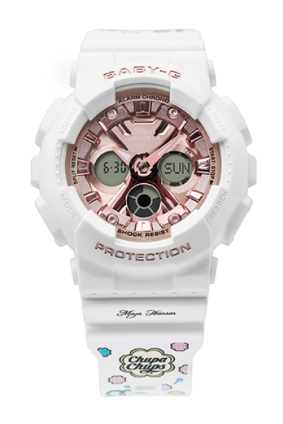 BABY-G BA-130-7A1PRC 手表 白色 #1