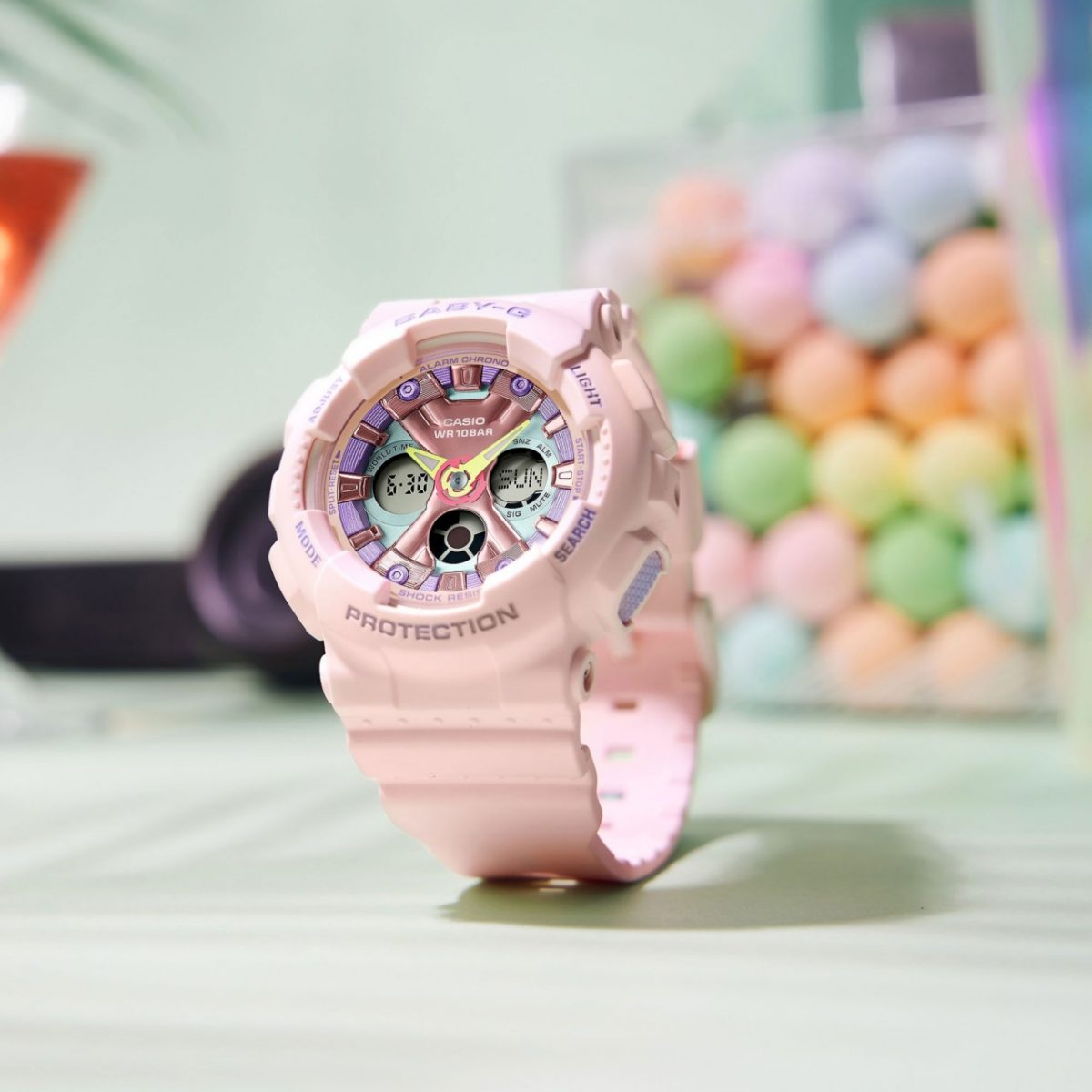 BABY-G BA-130PM-4A 手表 粉色 #2