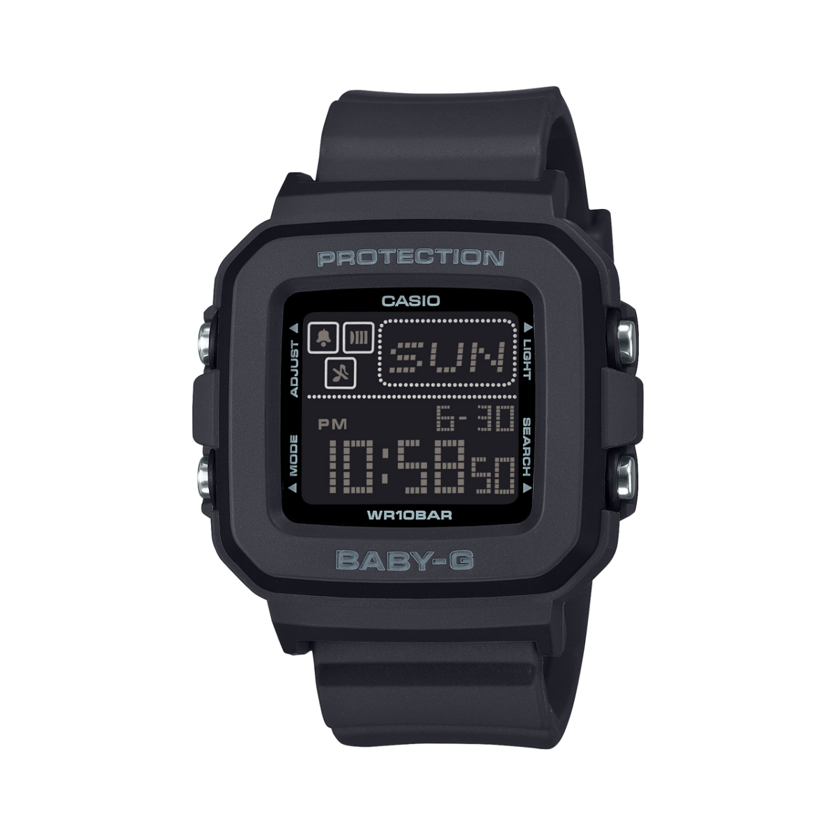 BABY-G BGD-10-1 手表 黑色 #1
