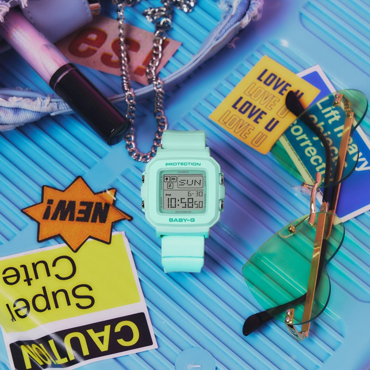 BABY-G BGD-10-3 手表 绿色 #3