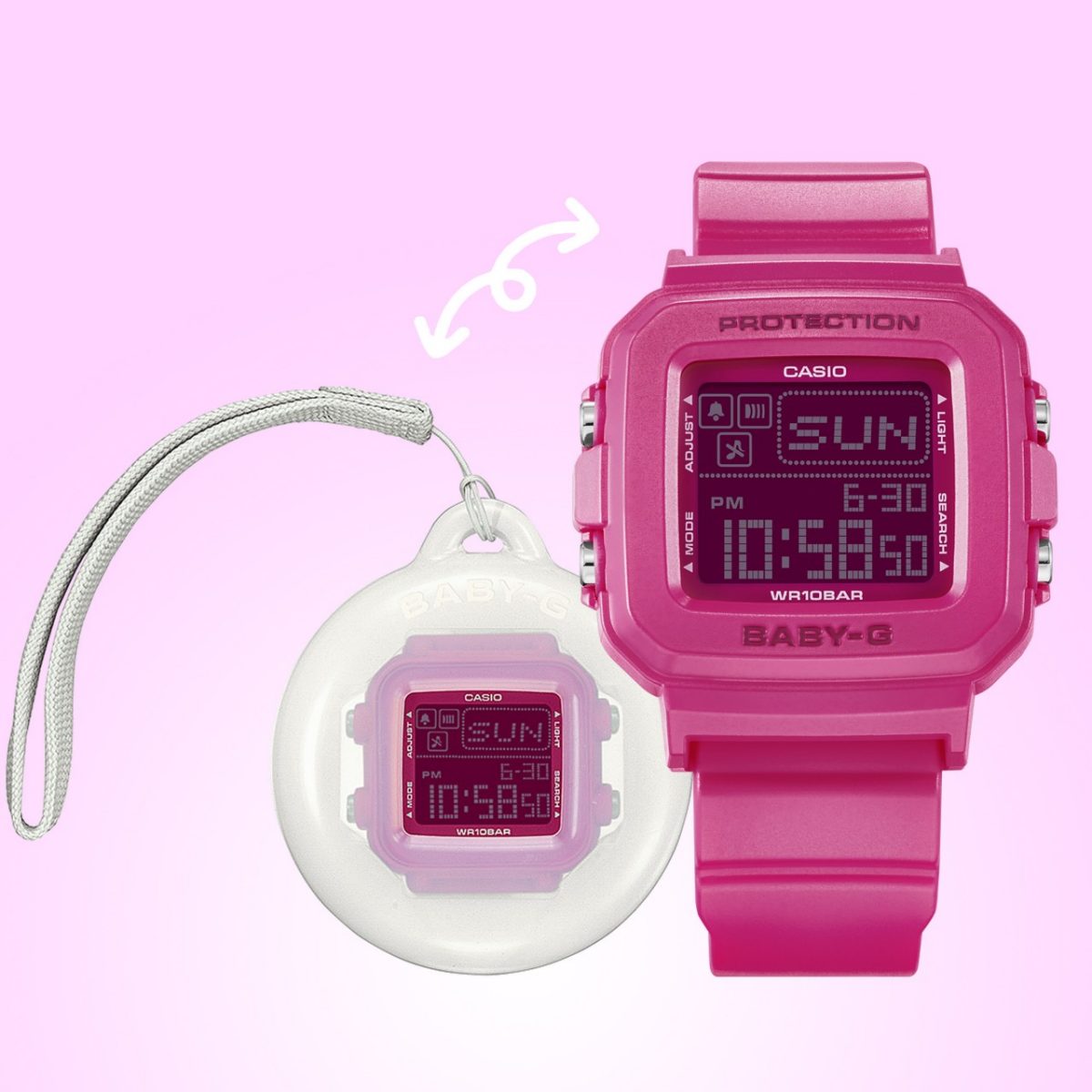 BABY-G BGD-10K-4 手表 粉色 #4