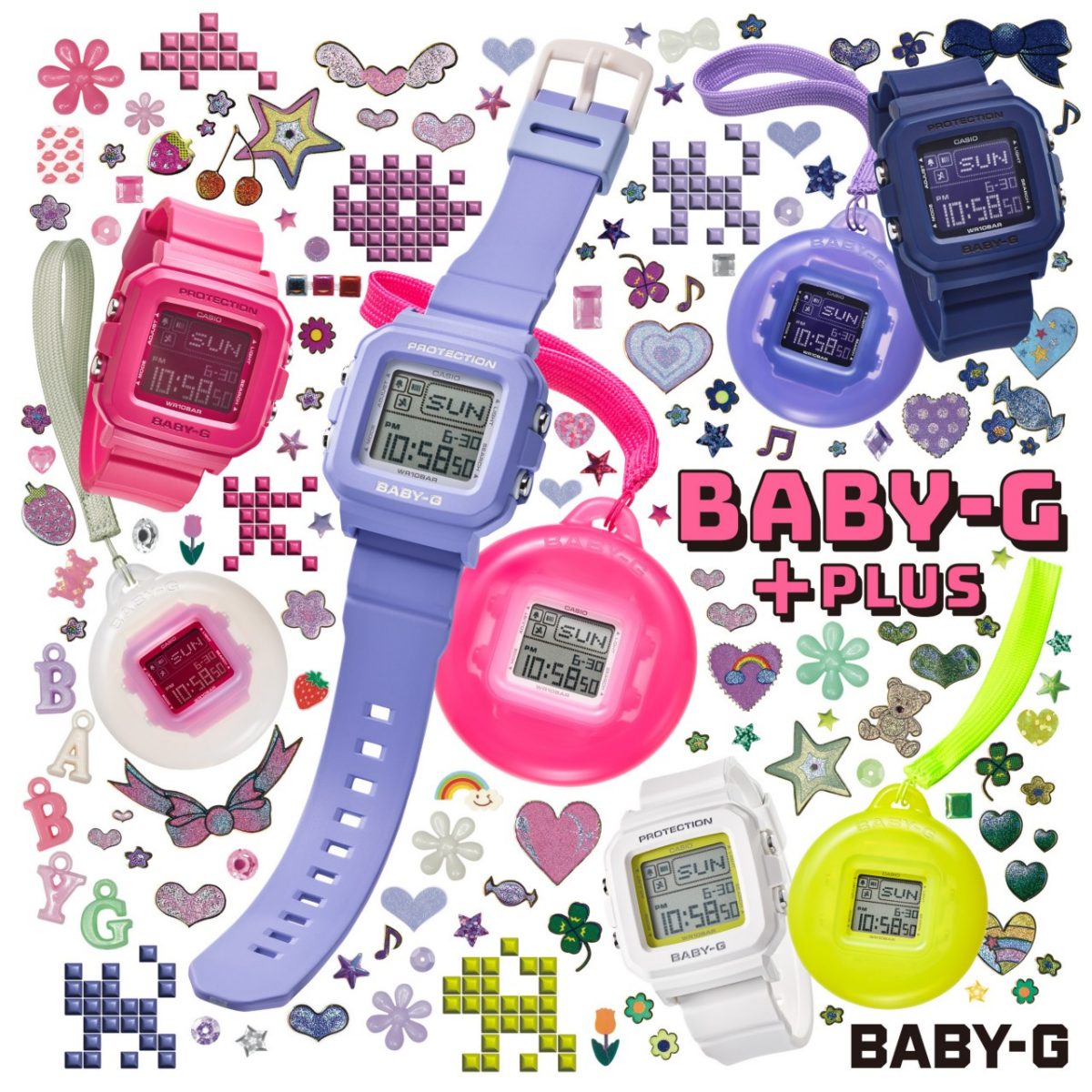 从左至右: BGD-10K-4, BGD-10K-6, BGD-10K-7, BGD-10K-2 #5