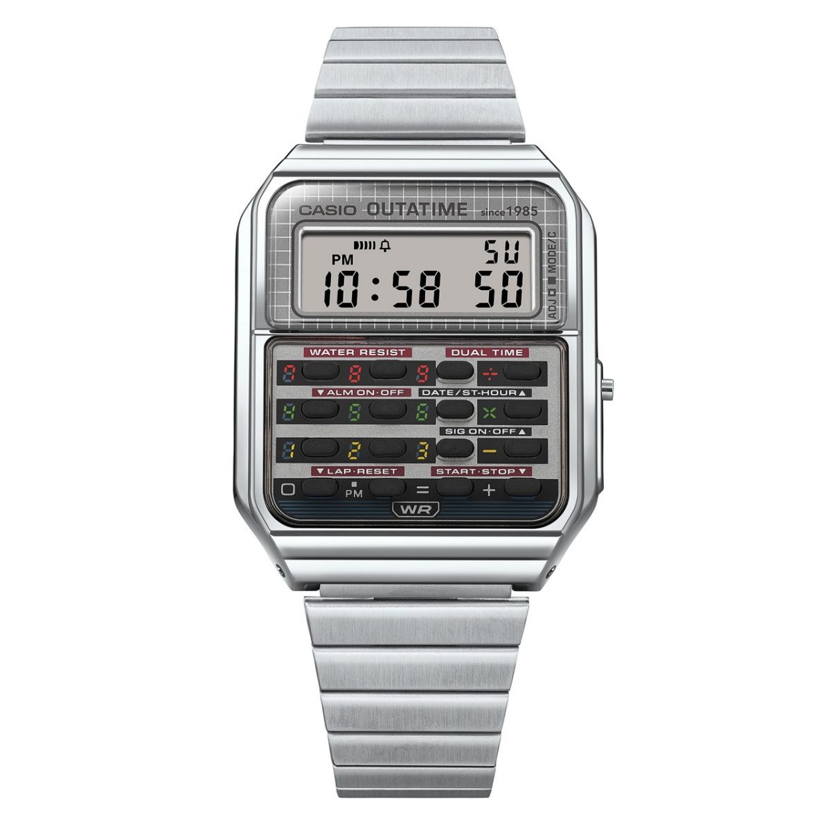 CASIO CA-500WEBF-1A 手表 银色 #8