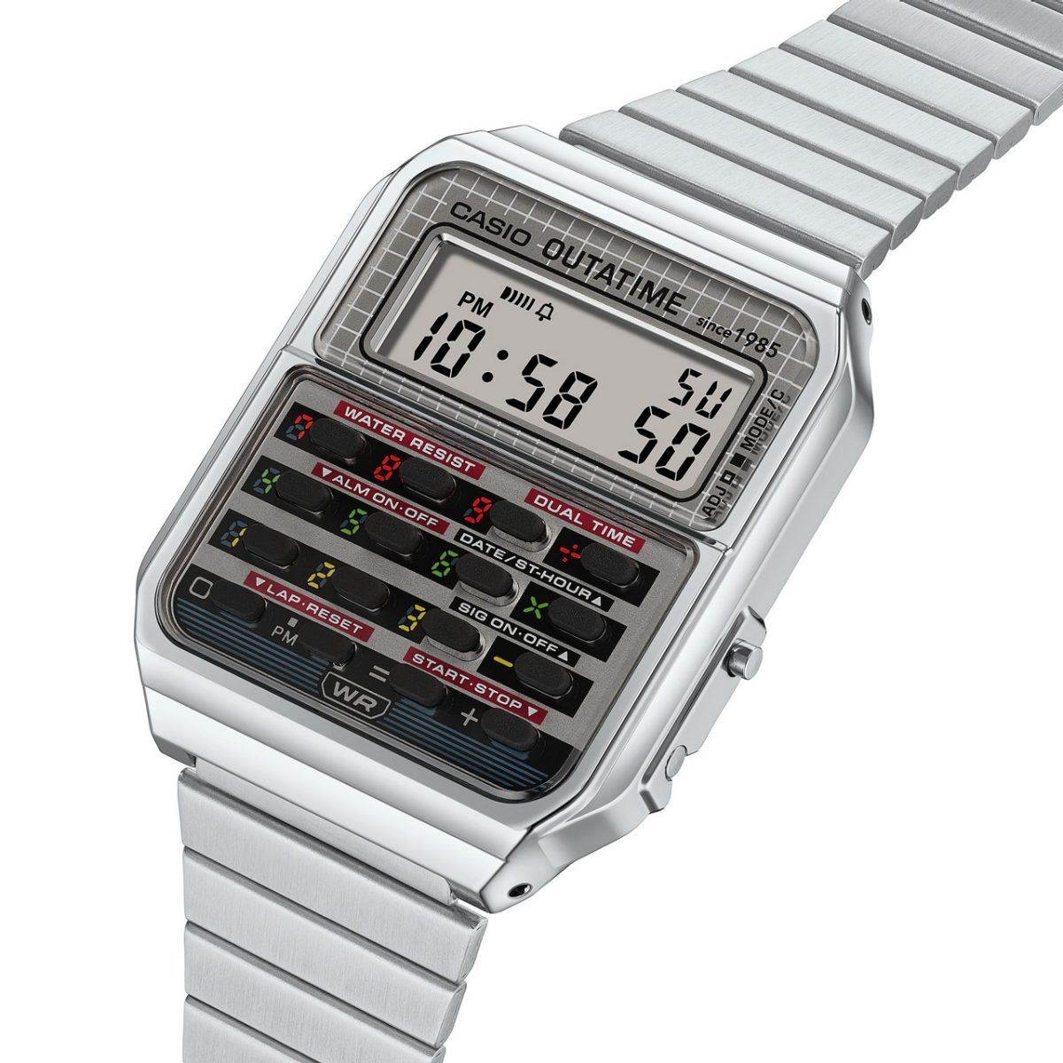 CASIO CA-500WEBF-1A 手表 银色 #3