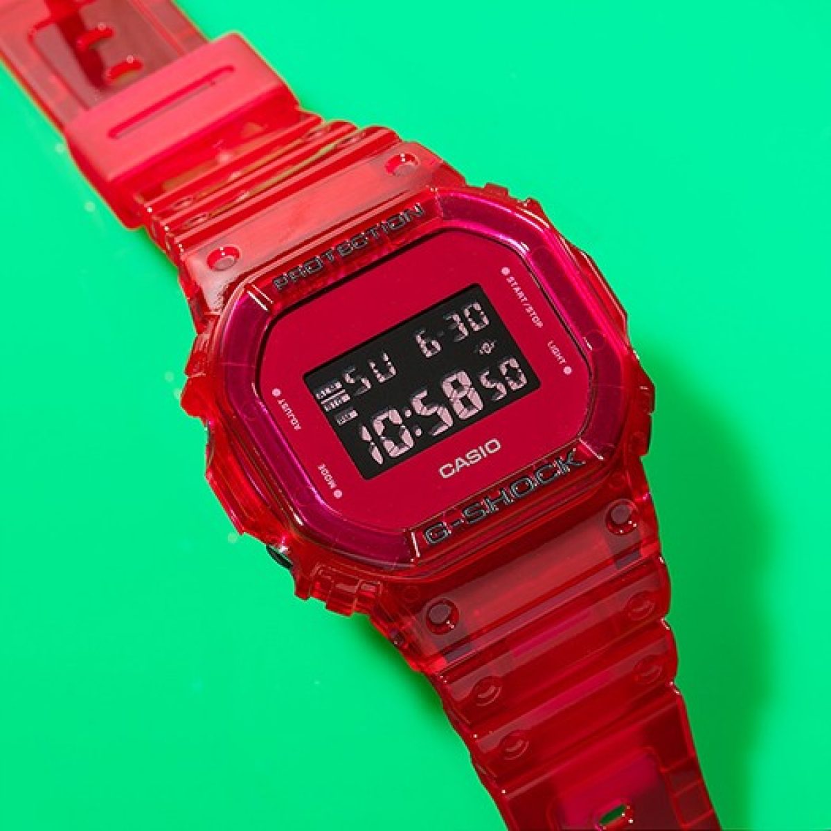 G-SHOCK DW-5600SB-4 手表 红色 #4