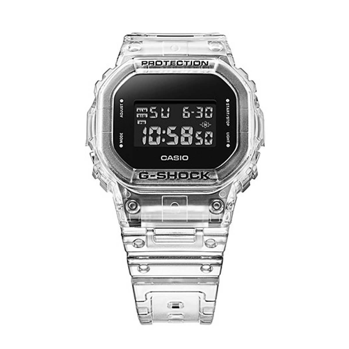 G-SHOCK DW-5600SKE-7 手表 透明色 #4