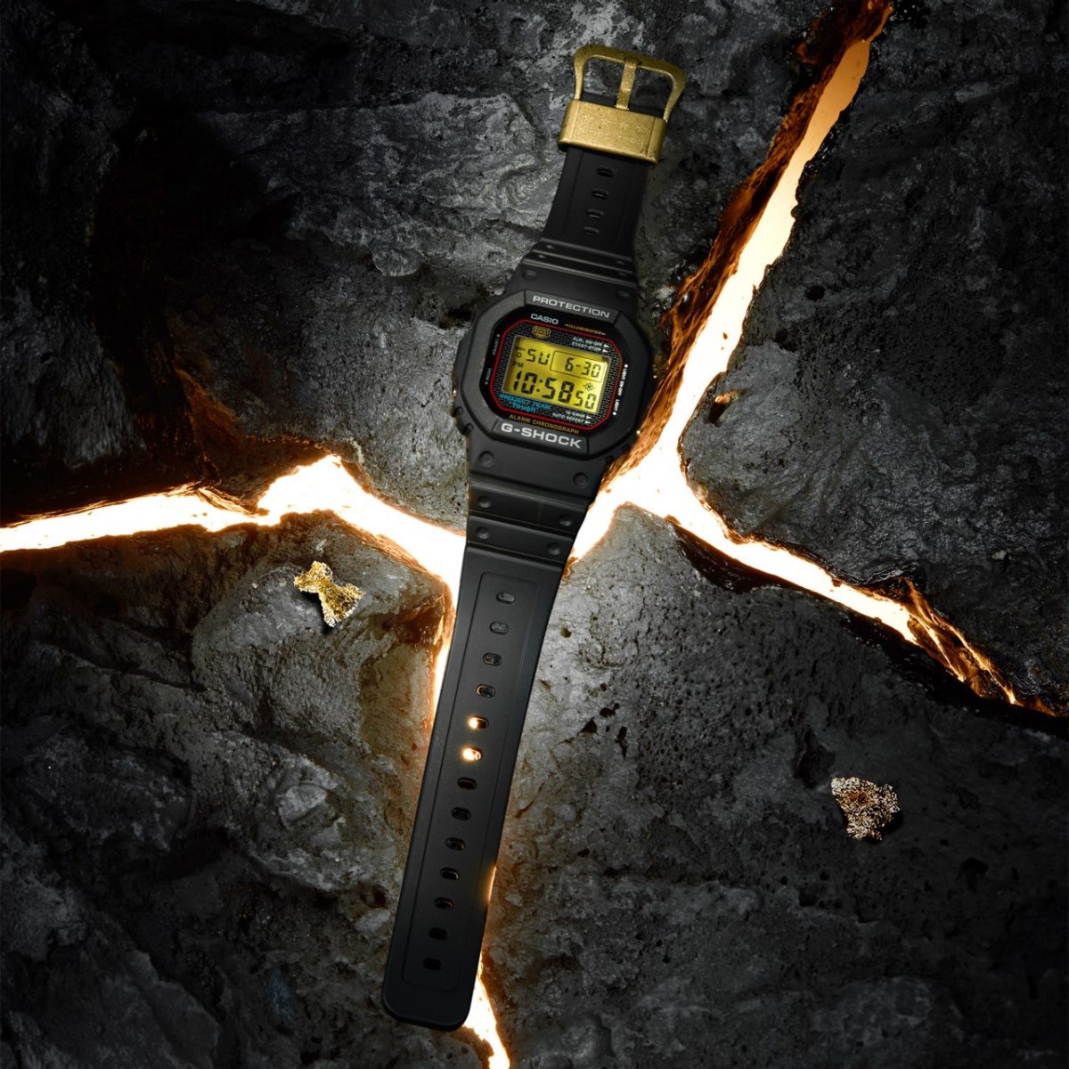G-SHOCK DW-5040PG-1 手表 黑色 #9
