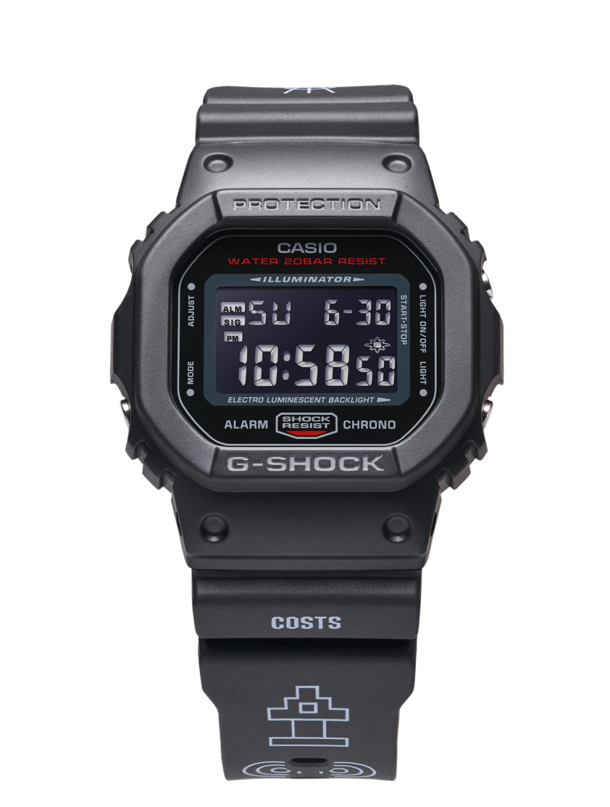 G-SHOCK DW-5600HR-1PRC 手表 黑色 #1