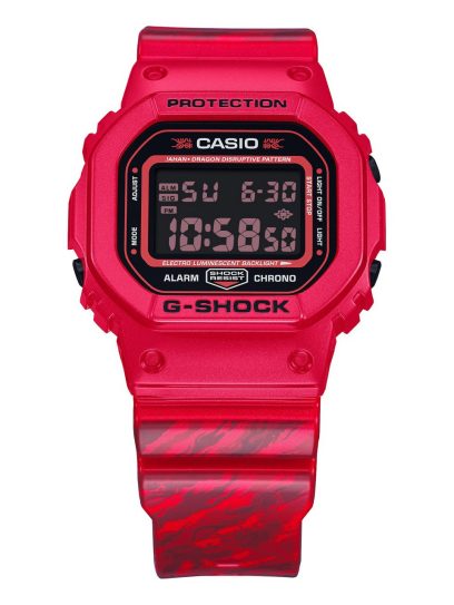 G-SHOCK DW-5600JAH24-4 手表 红色 #4