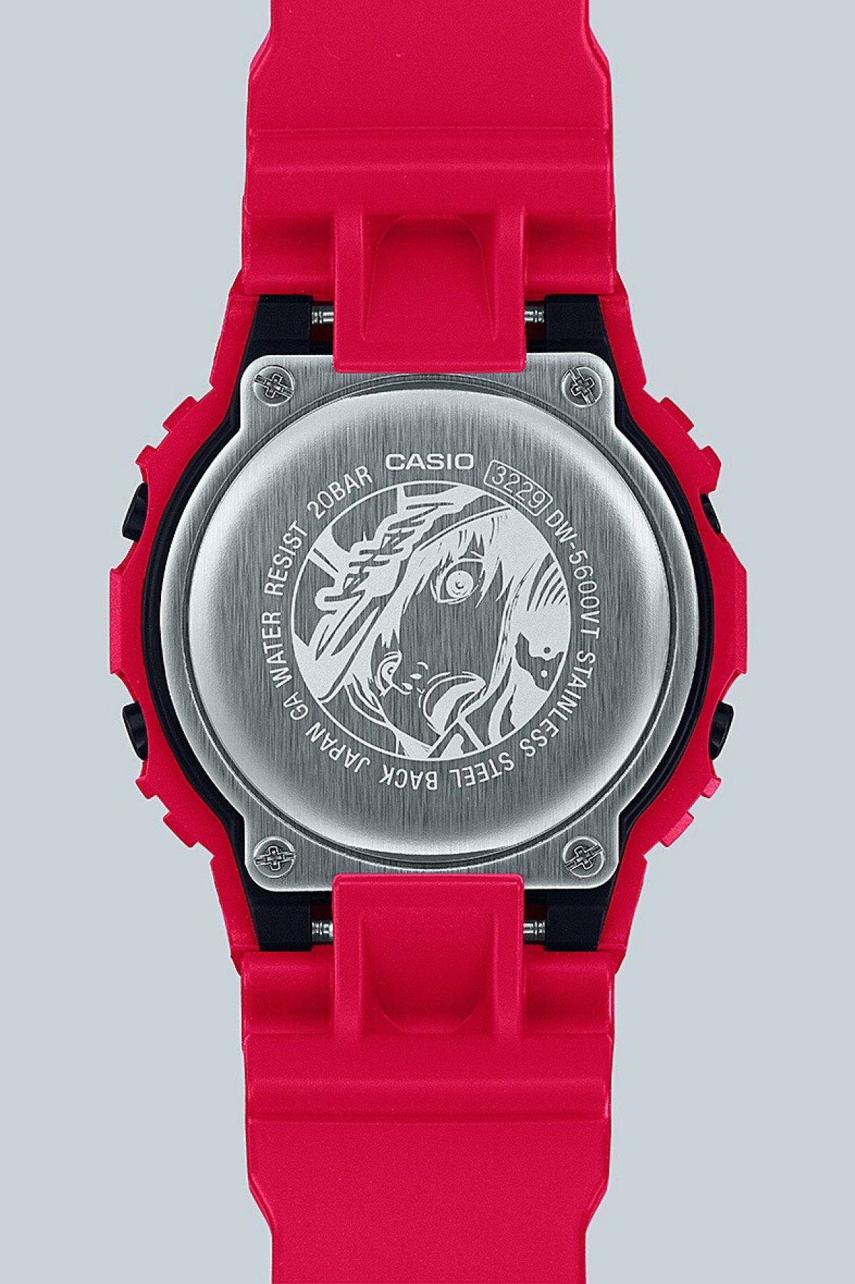 G-SHOCK DW-5600JAH24-4 手表 红色 #5