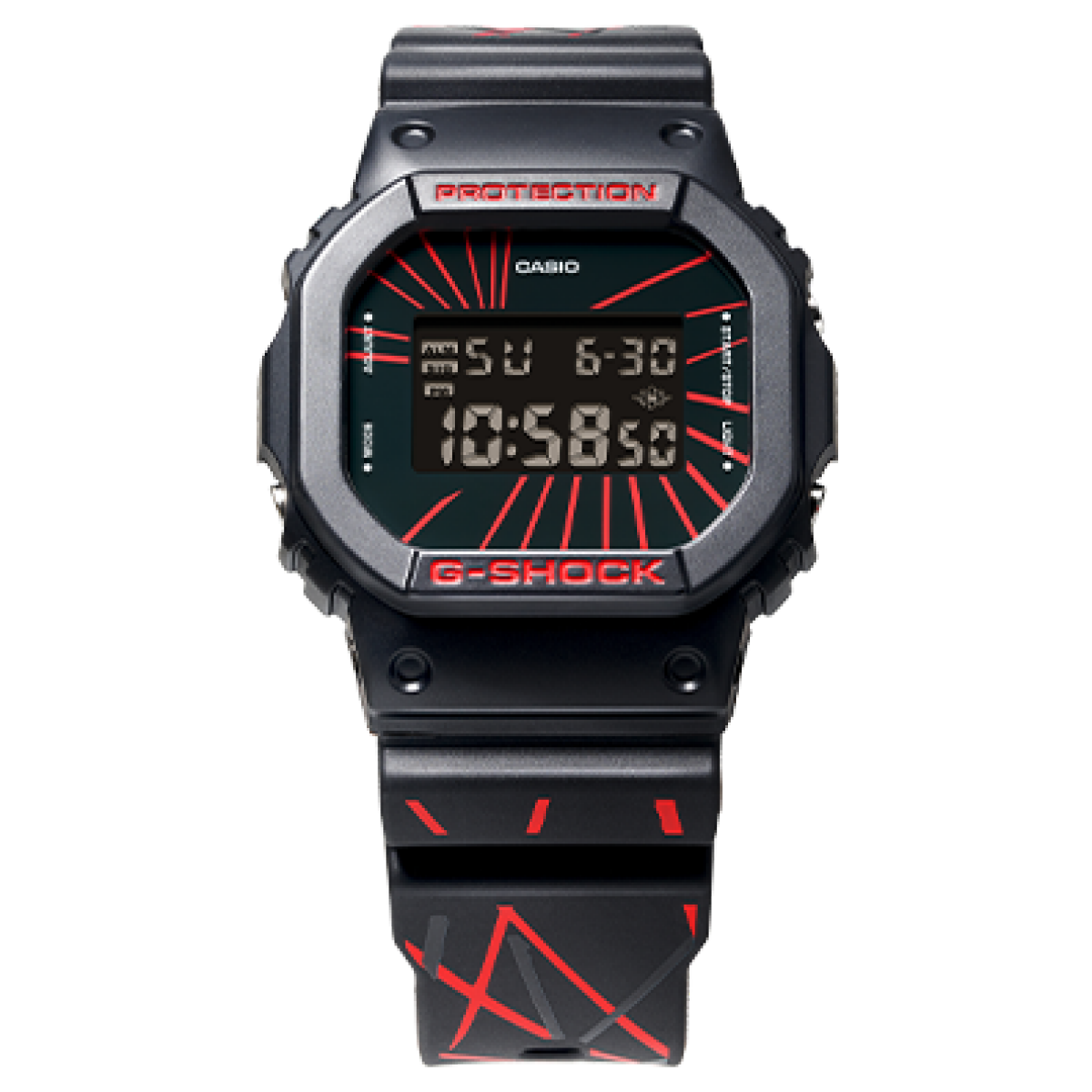 G-SHOCK DW-5600KUA22-1PF 手表 黑色 #1