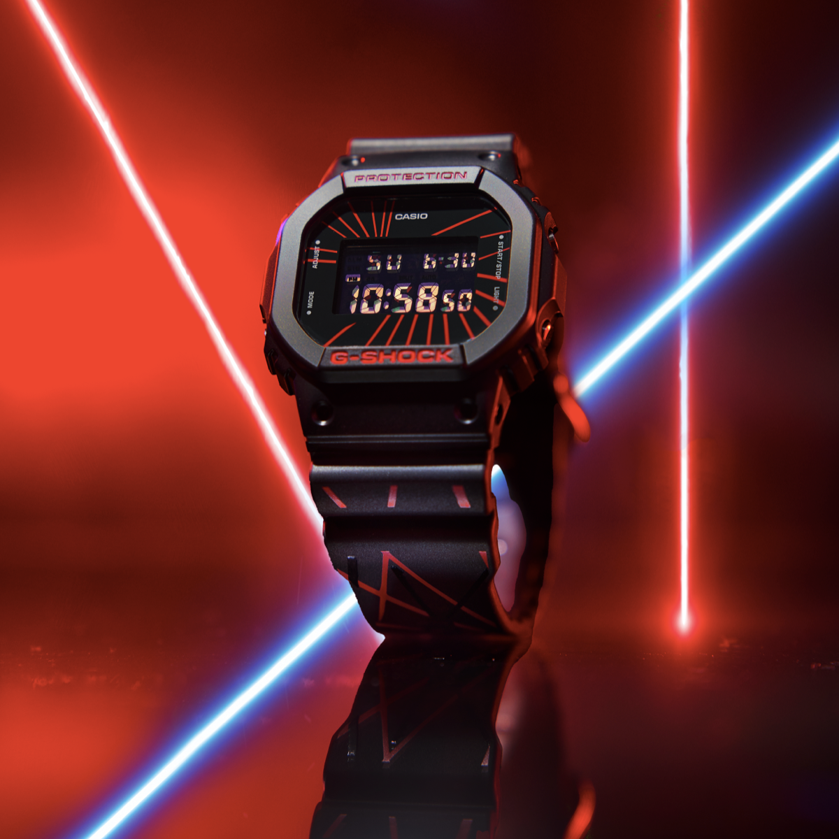G-SHOCK DW-5600KUA22-1PF 手表 黑色 #6