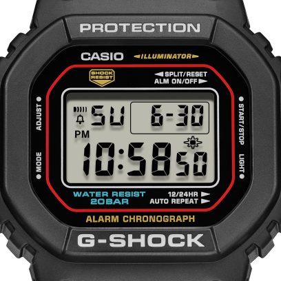 G-SHOCK DW-5600RL-1 手表 黑色 #4