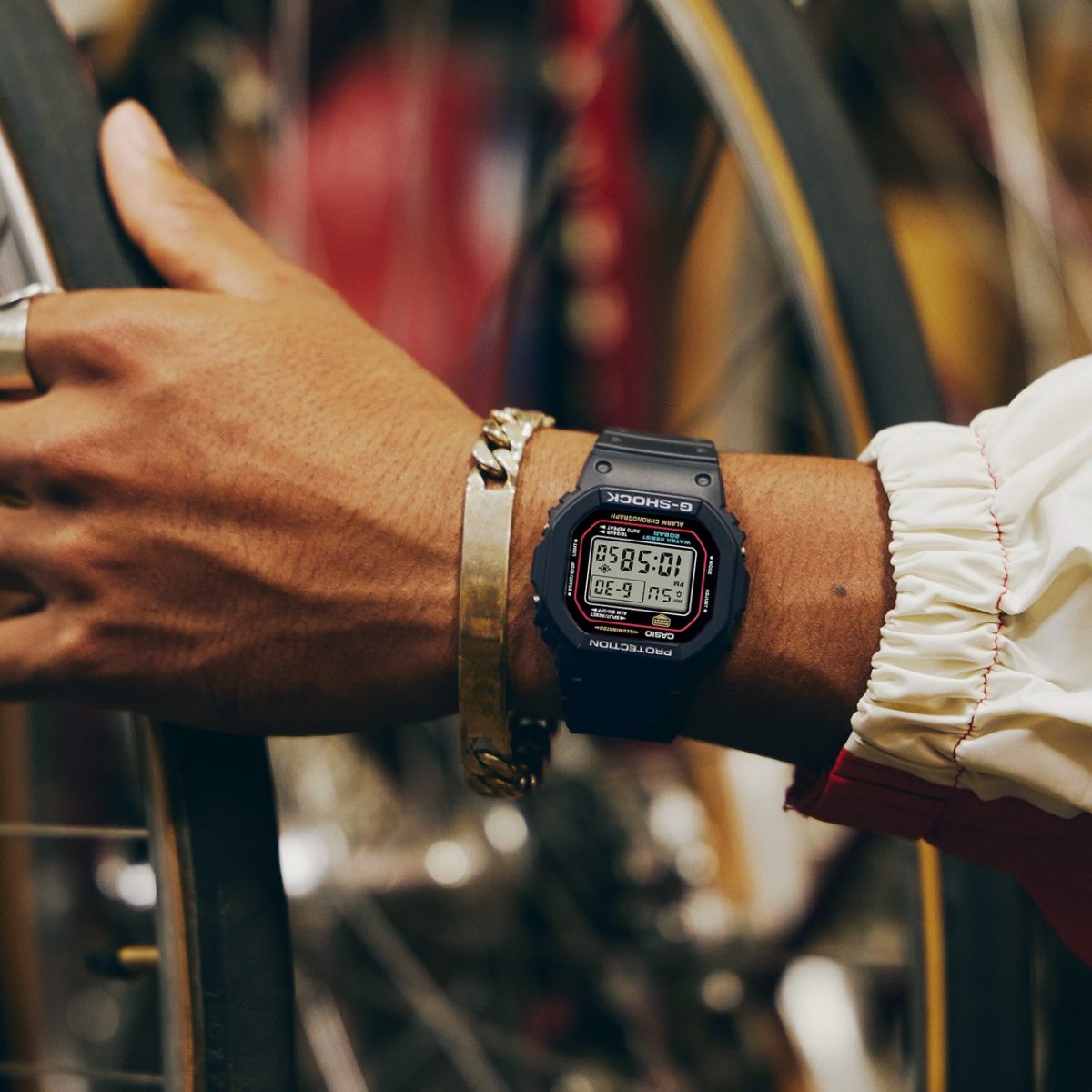G-SHOCK DW-5600RL-1 手表 黑色 #8