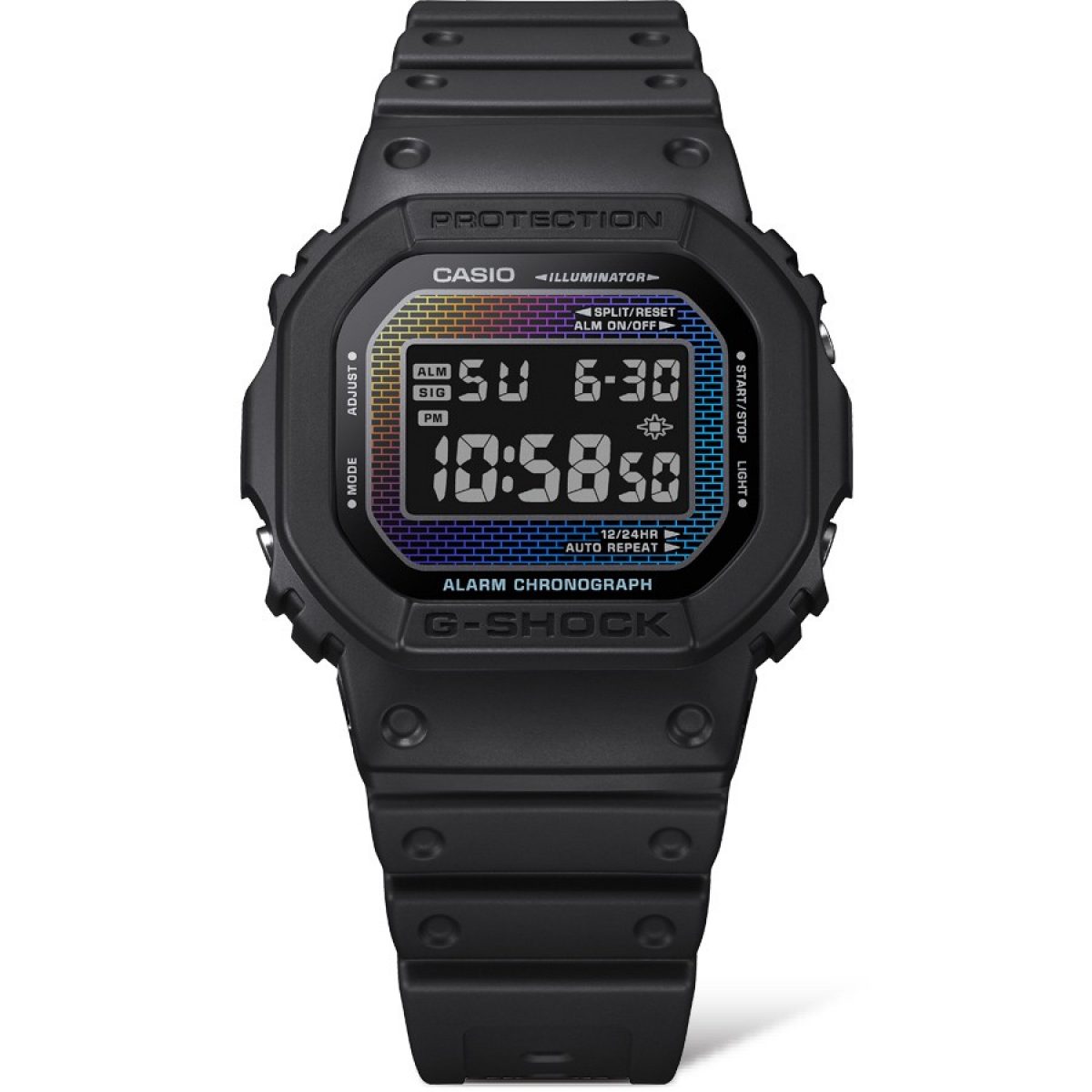 G-SHOCK DW-5600RW-1 手表 黑色 #7