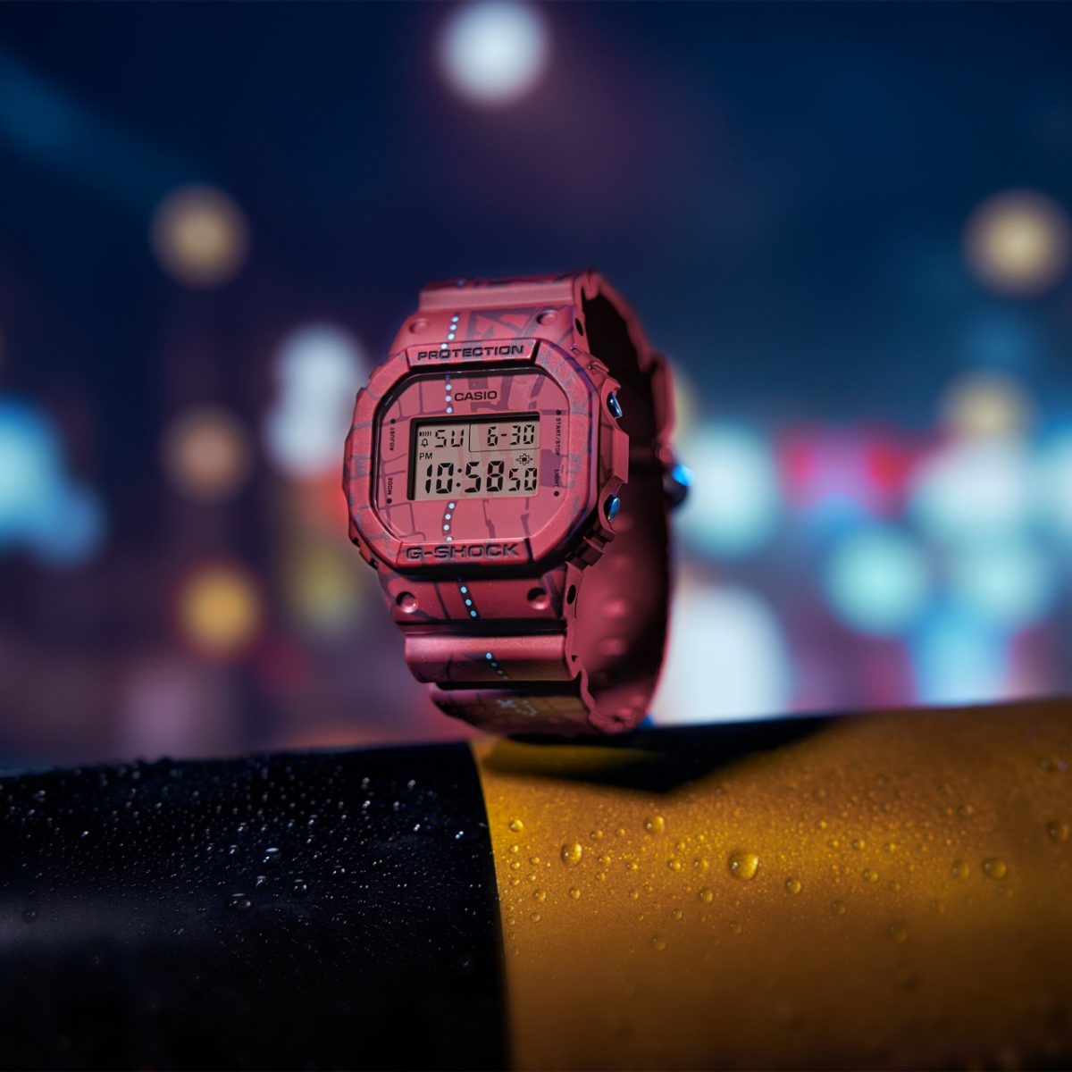 G-SHOCK DW-5600SBY-4 手表 红色 #2