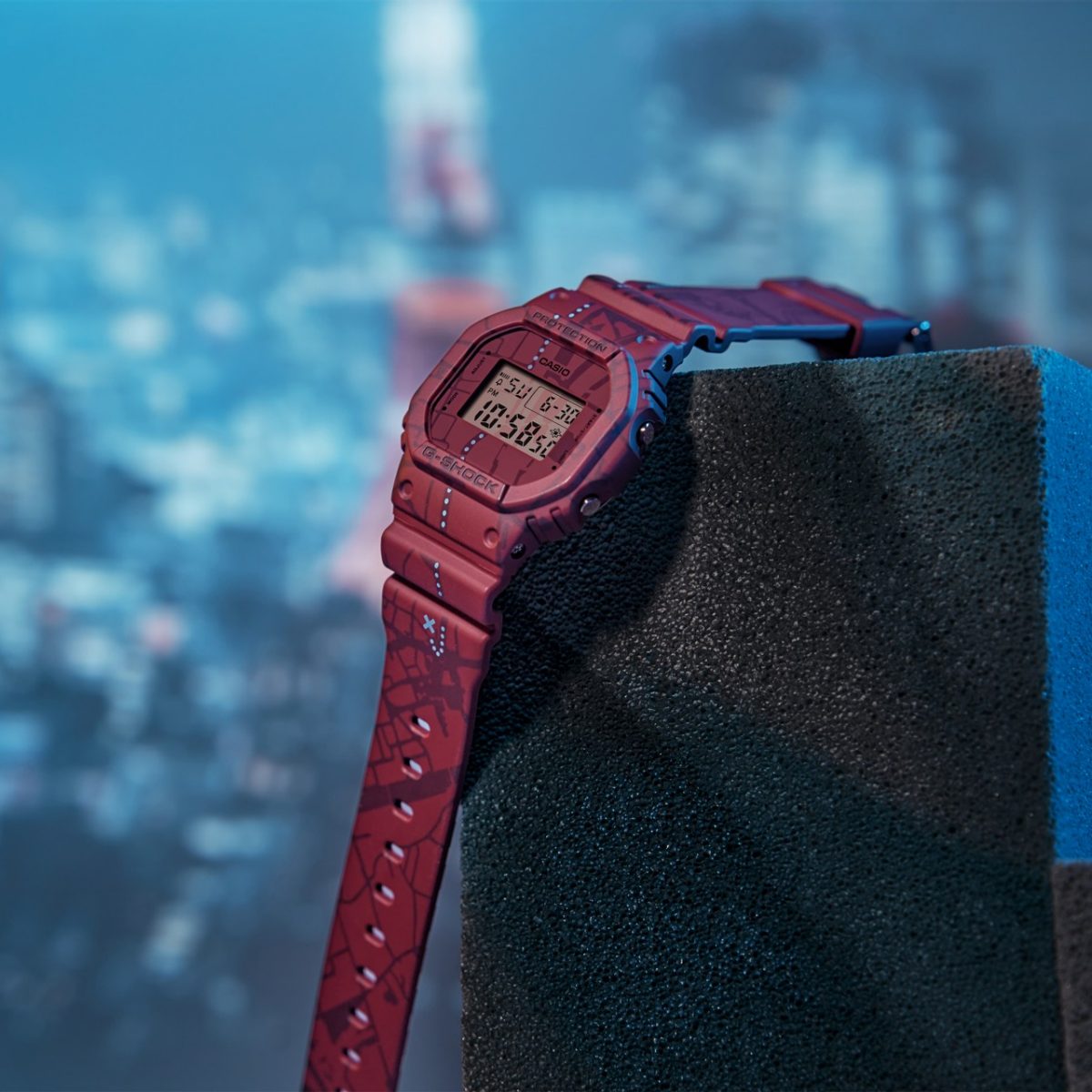 G-SHOCK DW-5600SBY-4 手表 红色 #7
