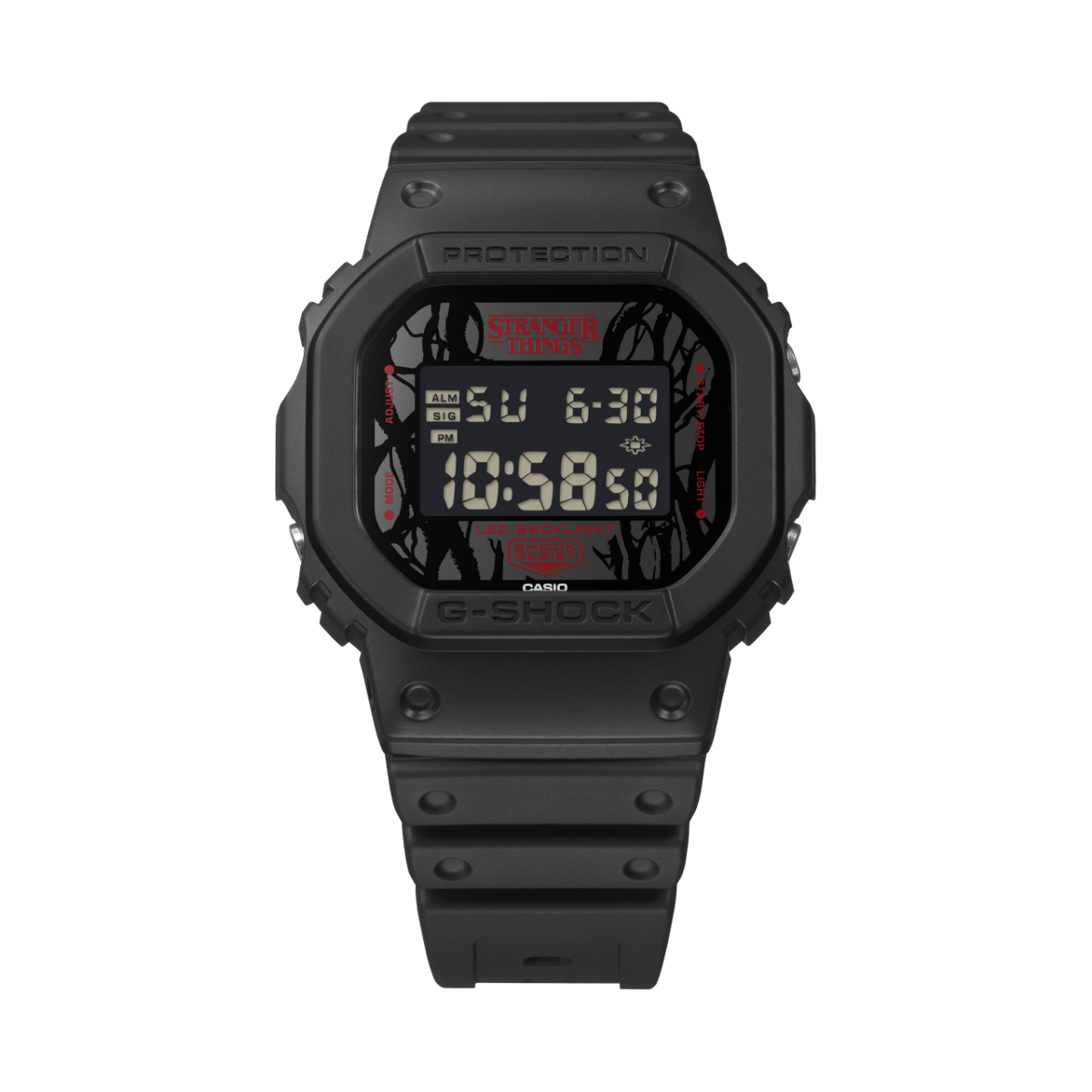 G-SHOCK DW-5600STT-1 手表 黑色 #5
