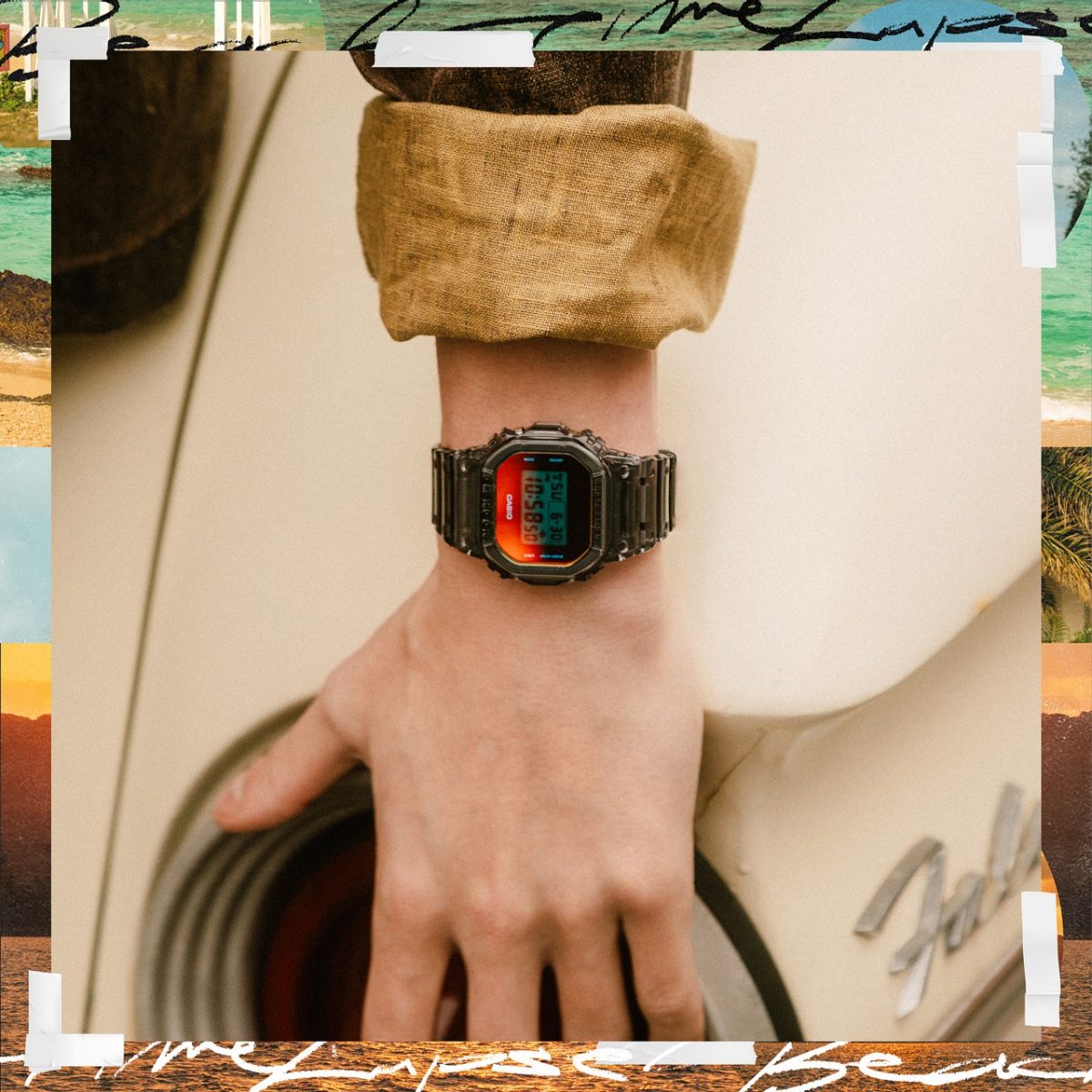 G-SHOCK DW-5600TLS-8 手表 灰色 #2