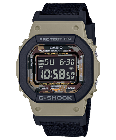 G-SHOCK DW-5610SUS-5 手表 黑色 #1