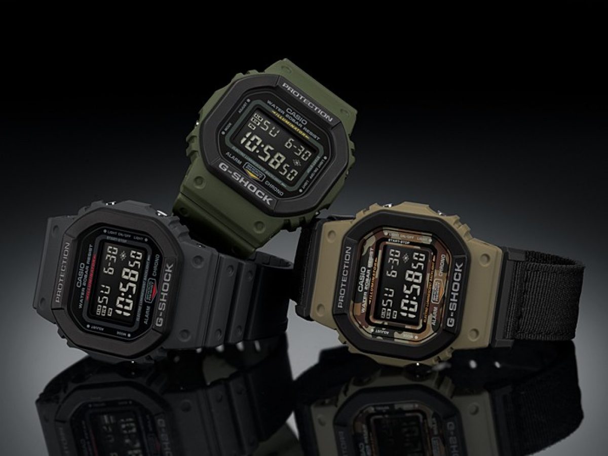 G-SHOCK DW-5610SUS-5 手表 黑色 #3