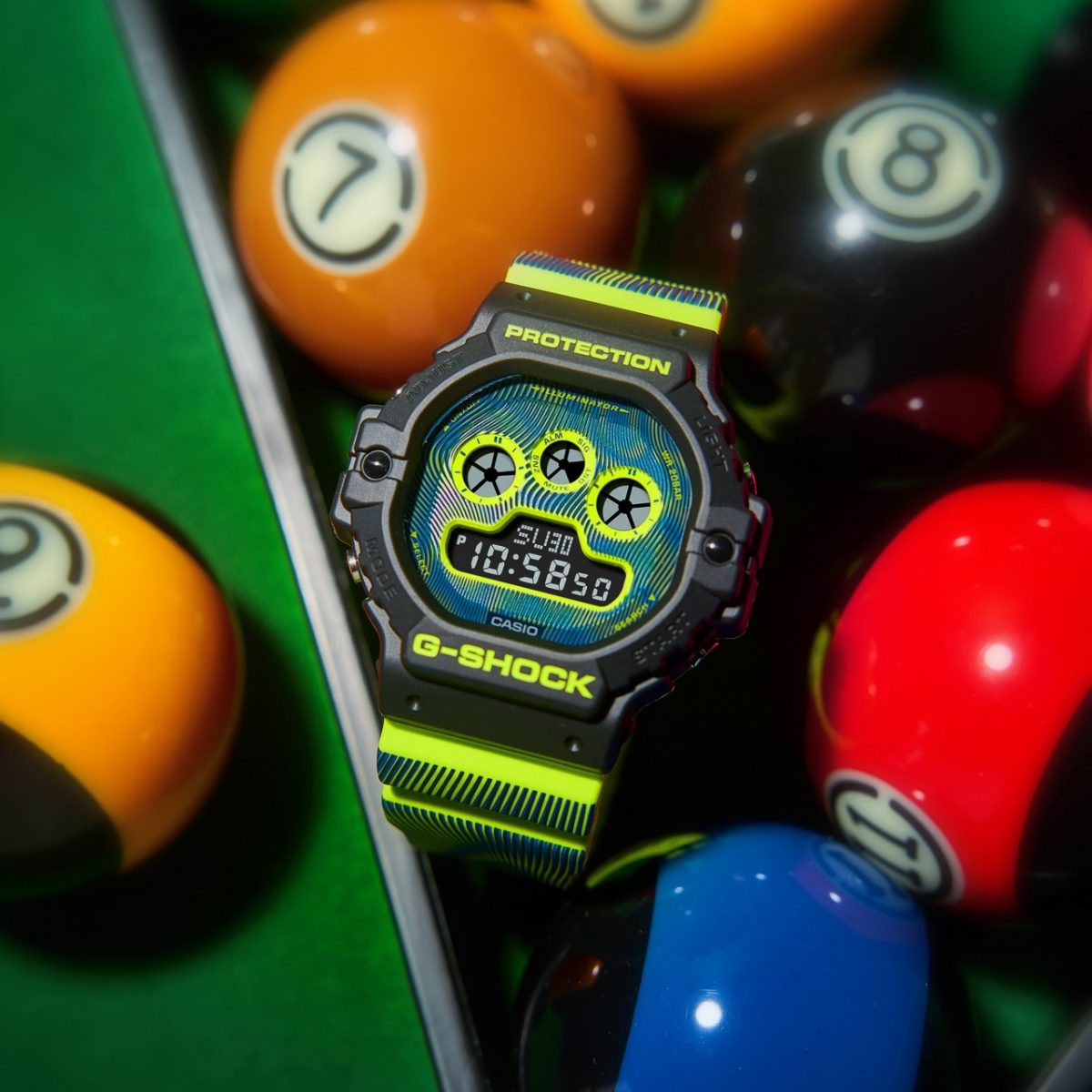 G-SHOCK DW-5900TD-9 手表 黑色 #3