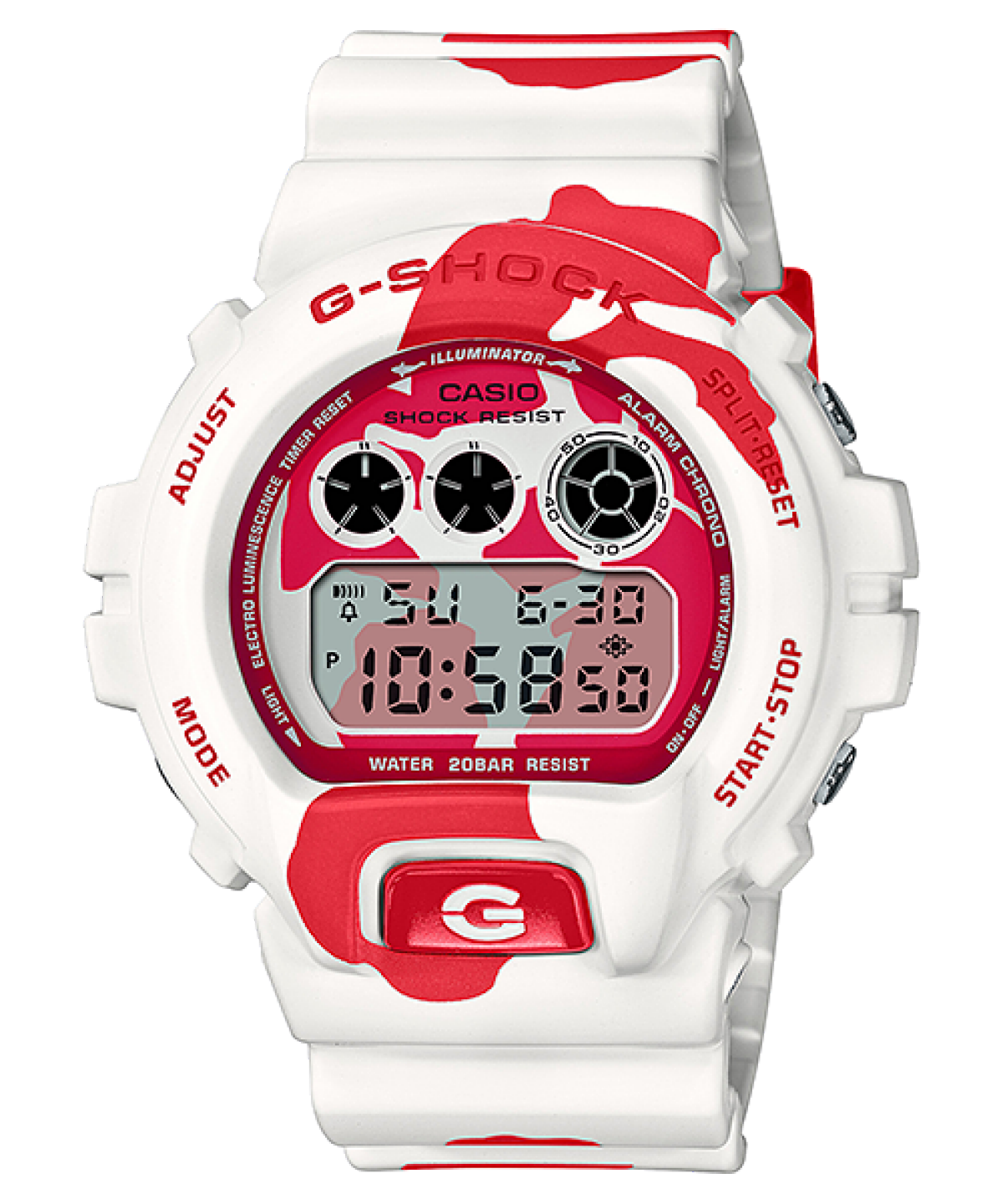 G-SHOCK DW-6900JK-4 手表 白色 #1