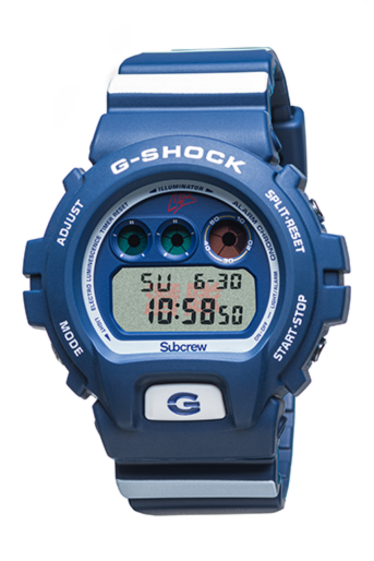 G-SHOCK DW-6900SBC20-2PRSSS 手表 蓝色、浅蓝色 #1