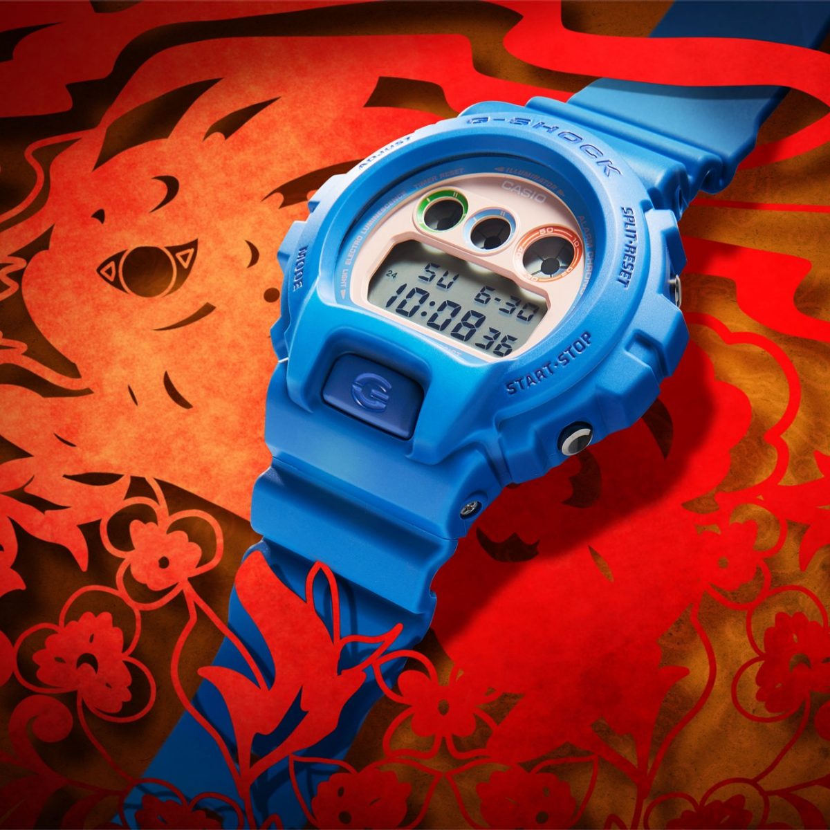 G-SHOCK DW-6900MTSS22-2PFM 手表 蓝色、浅蓝色 #9