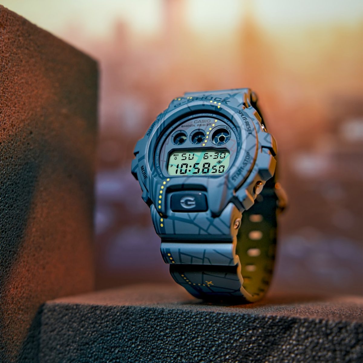 G-SHOCK DW-6900SBY-2 手表 蓝色、浅蓝色 #2