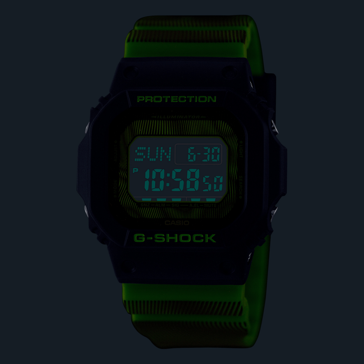 G-SHOCK DW-D5600TD-3 手表 黑色 #4