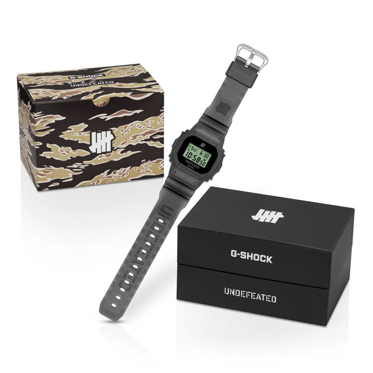 G-SHOCK DWE-5600UD-1 手表 黑色 #7