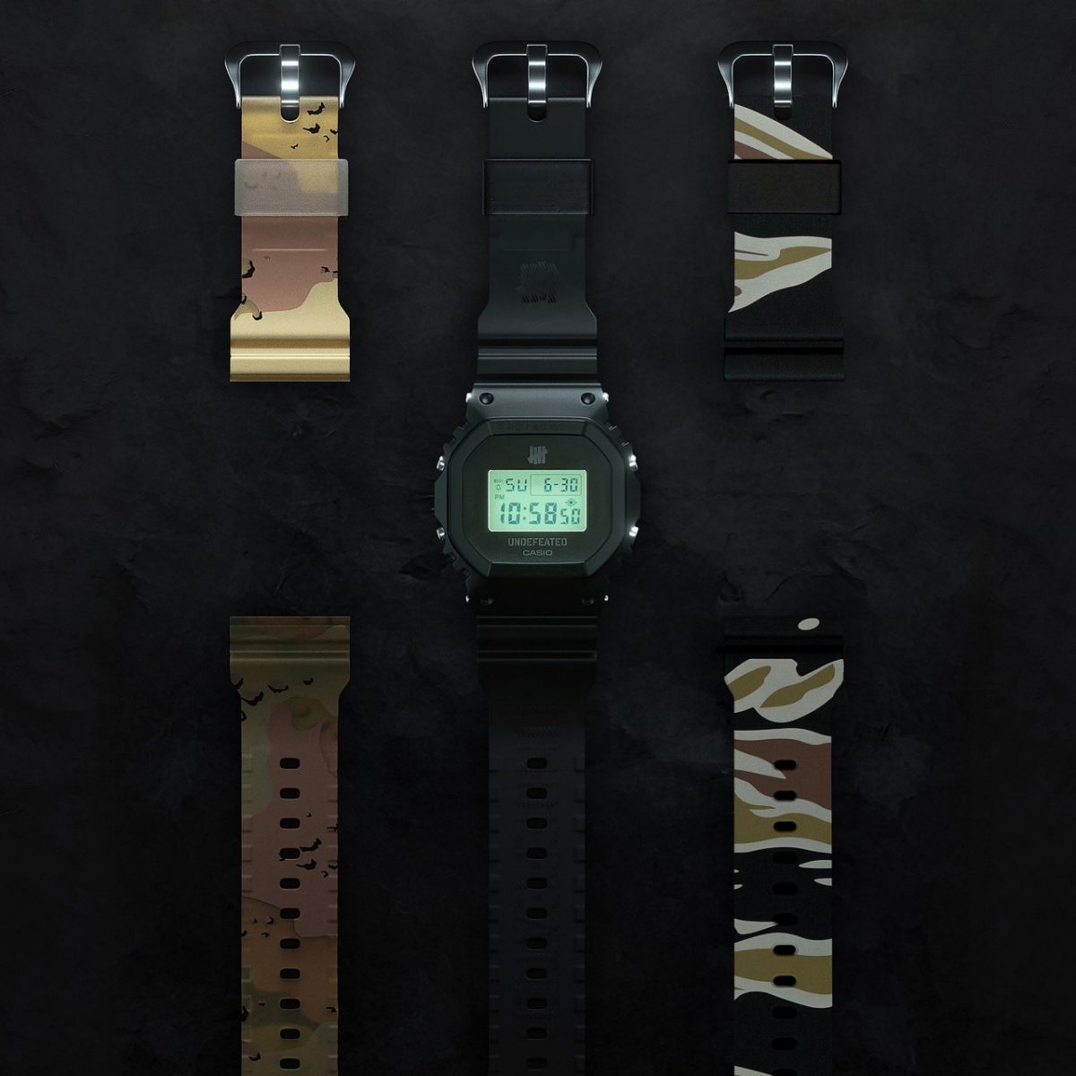 G-SHOCK DWE-5600UD-1 手表 黑色 #2