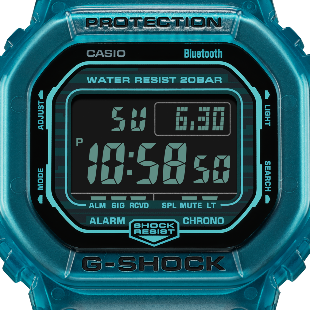 G-SHOCK DW-B5600G-2 手表 透明色 #5