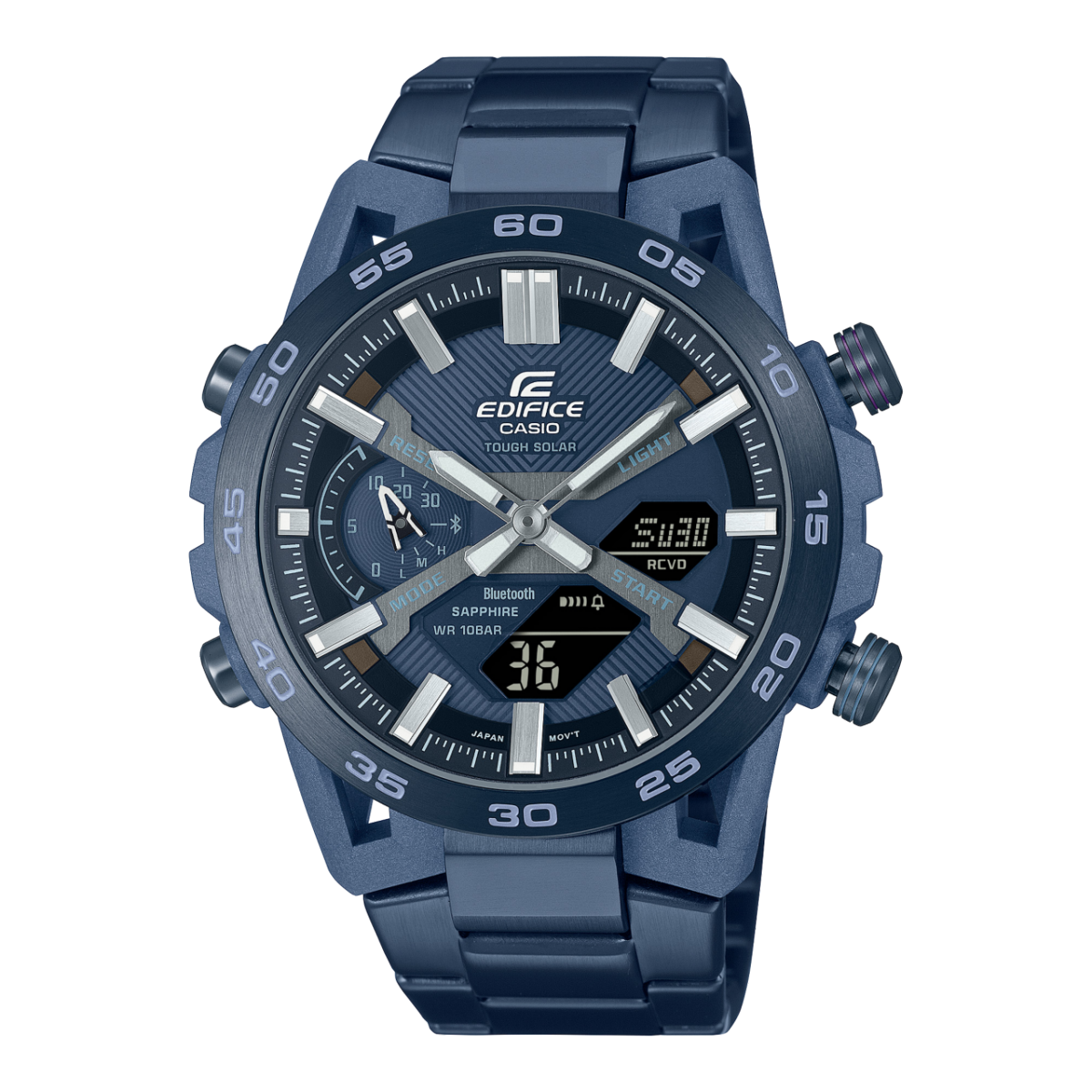 EDIFICE ECB-2000YCB-2A 手表 蓝色、浅蓝色 #1