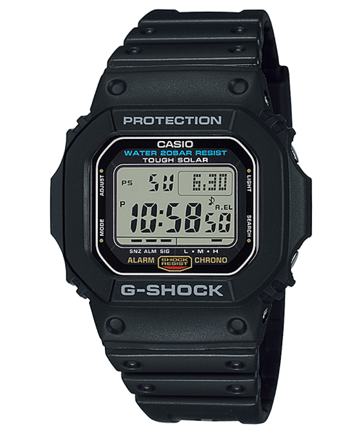 G-SHOCK G-5600E-1 手表 黑色 #1
