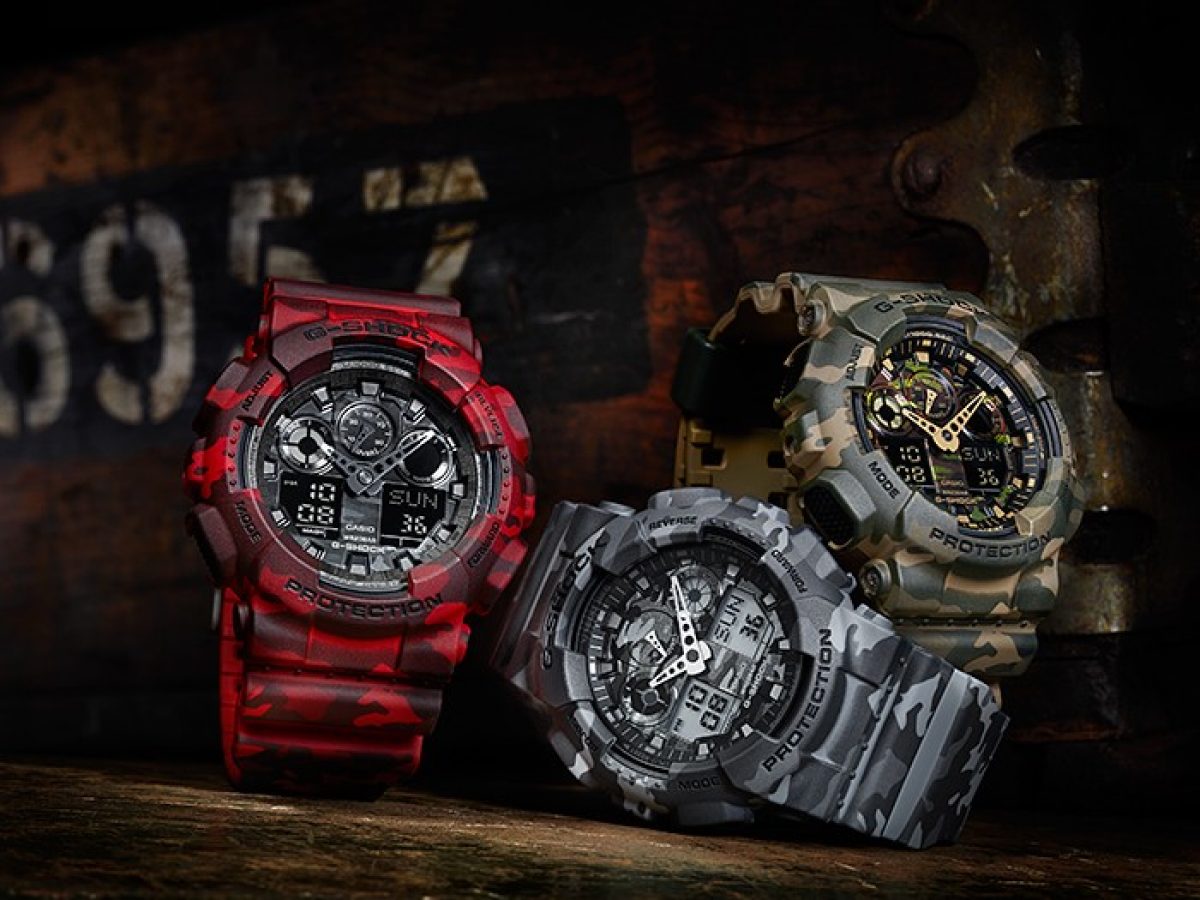 G-SHOCK GA-100CM-5A 手表 棕色 #7