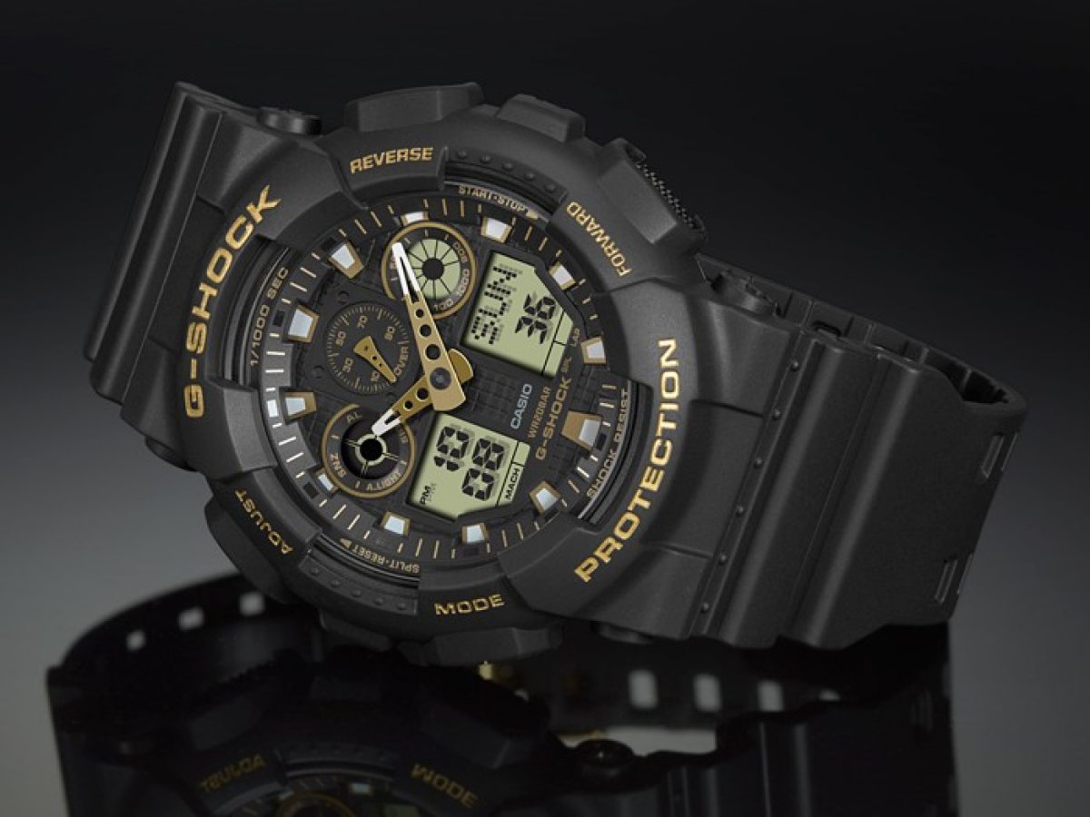 G-SHOCK GA-100GBX-1A9 手表 黑色 #2
