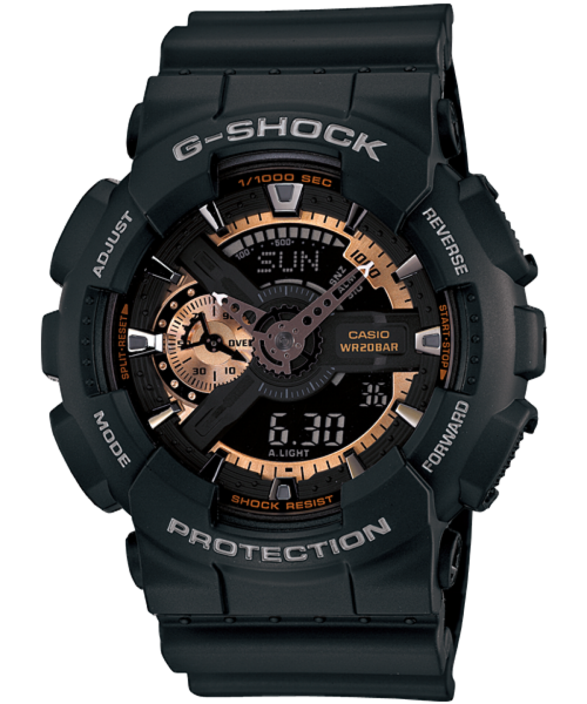 G-SHOCK GA-110RG-1A 手表 黑色 #1