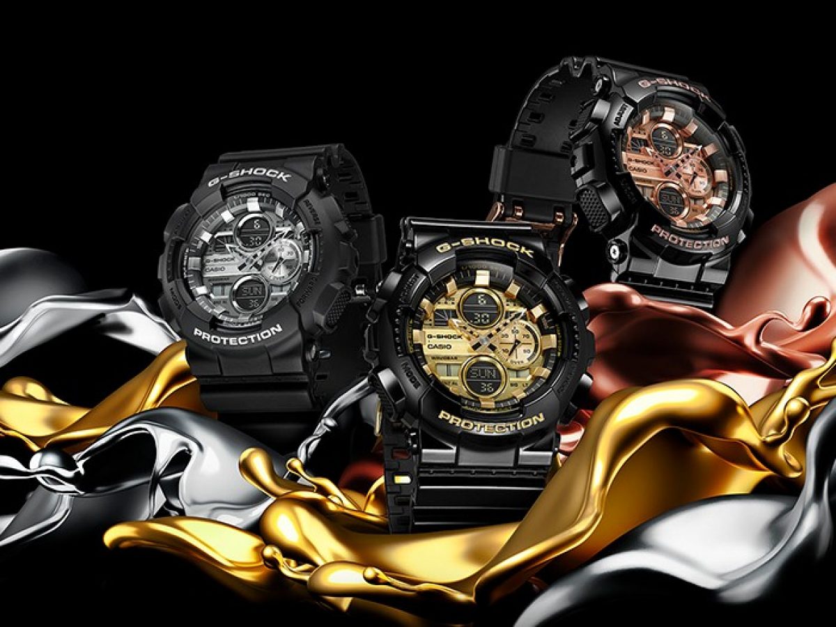 G-SHOCK GA-140GB-1A1 手表 黑色 #3