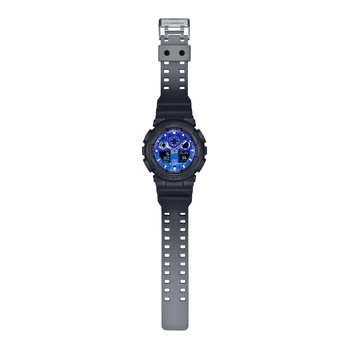 G-SHOCK GA-100FL-1A 手表 黑色 #8