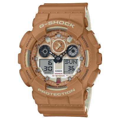 G-SHOCK GA-100SHB-5A 手表 棕色 #1