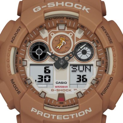 G-SHOCK GA-100SHB-5A 手表 棕色 #8
