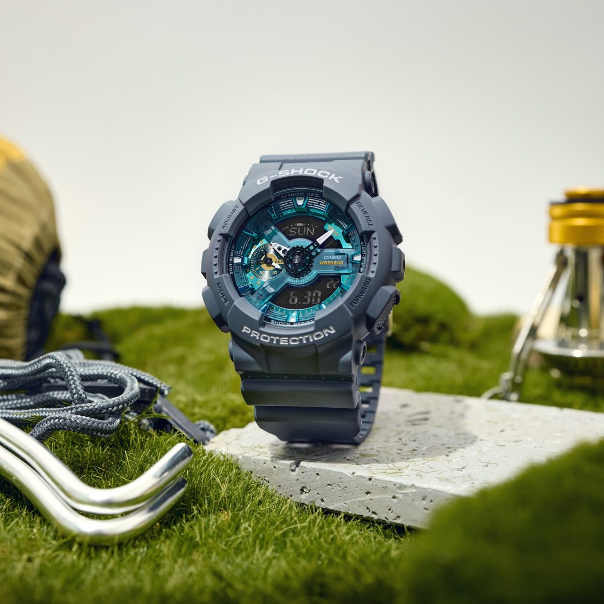 G-SHOCK GA-110AS-2A 手表 蓝色、浅蓝色 #2